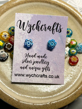 Load image into Gallery viewer, Millefiori 6mm Flower Stud Hypoallergenic Earrings
