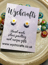 Load image into Gallery viewer, Millefiori 6mm Flower Stud Hypoallergenic Earrings
